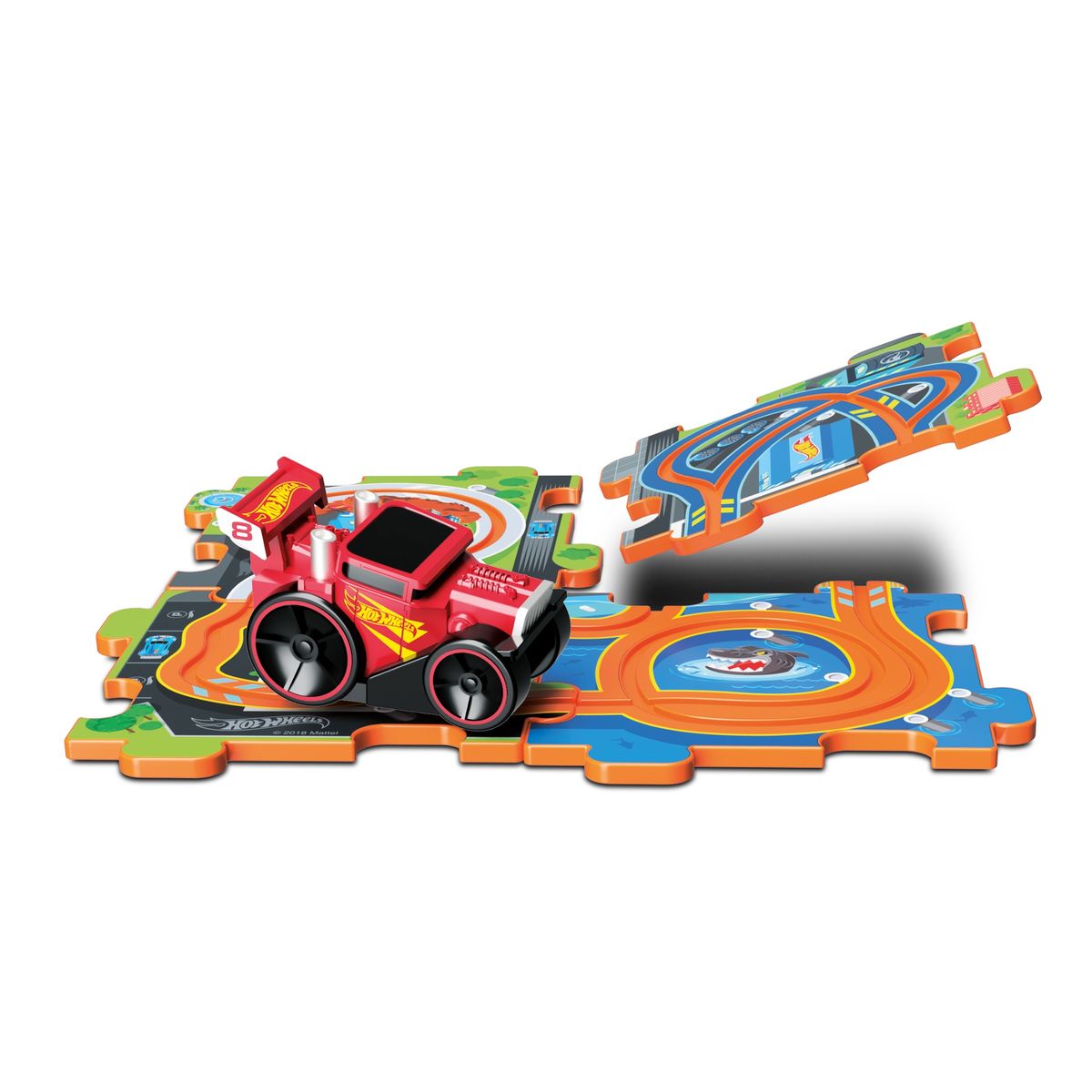 Hot Wheels Motorised Track Playset (4pcs) | Shop Today. Get it