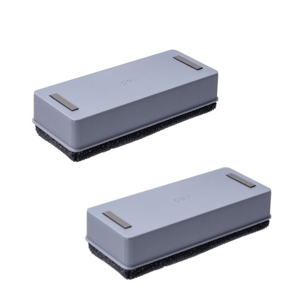 Deli Magnetic Whiteboard Eraser 2 PCS
