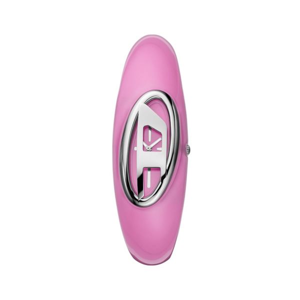 Diesel Wonder-D Womens Pink Stainless Steel Strap Watch-DZ5617