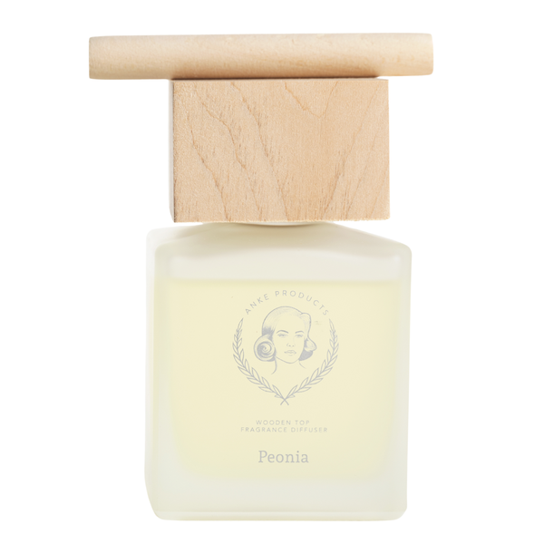 Anke Products - Peonia Wooden Top Fragrance Diffuser Retail Box