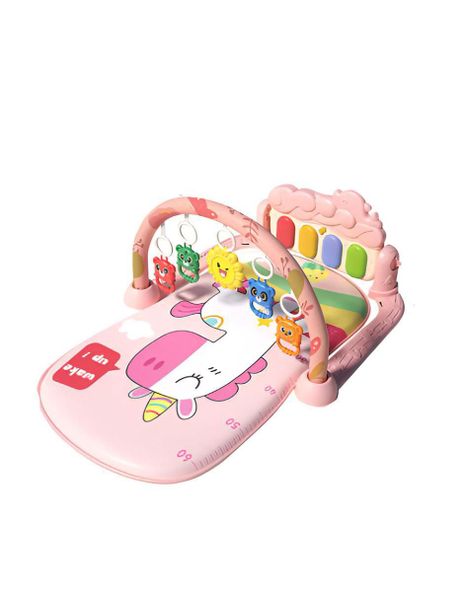 Soft and Comfortable Baby Piano Playmat-Pink