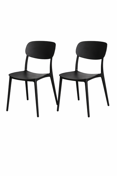 Modern Minimalist Plastic Dining Chair