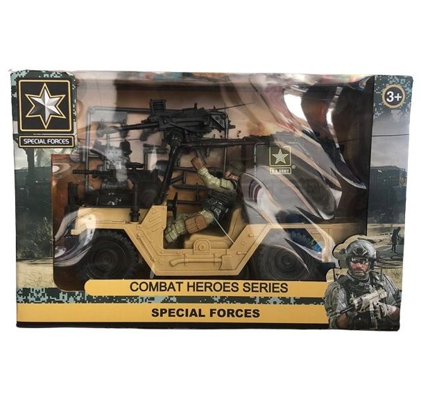 Kids Pretend Play Special Forces Toy Army Vehicle