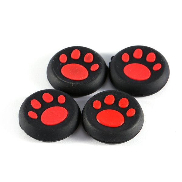 Red Cat Paw Thumb Grips (4P)