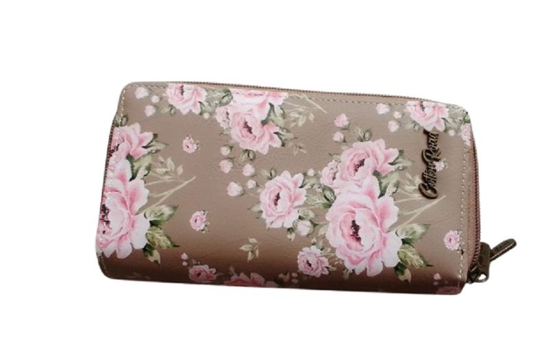 Cotton Road Floral Print Women's Stylish Double Zip Ladies Wallet