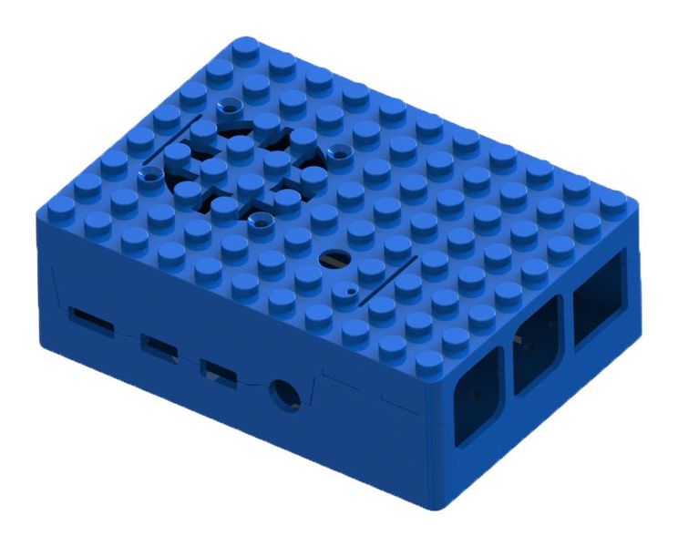 Multicomp Pro (MP001211) Enclosure, 88 mm x 64 mm x 30 mm, ABS, Blue