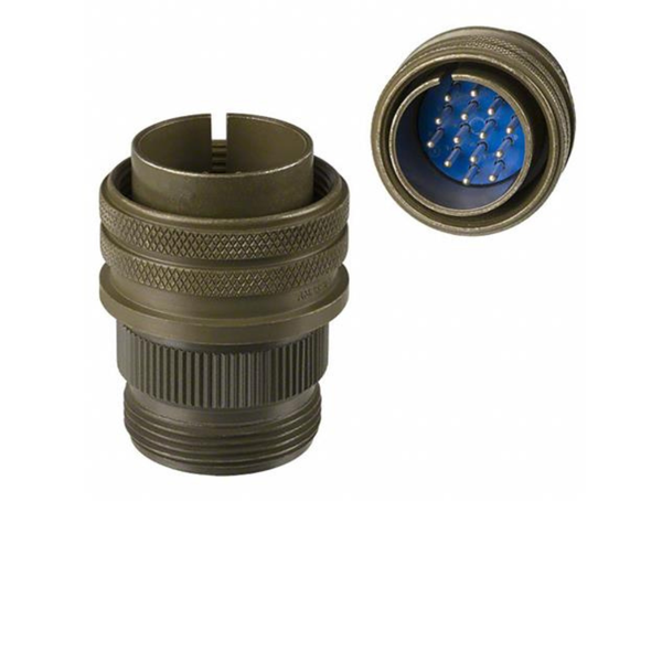 XY3106A-20-27P: MIL-DTL-5015 Cable End Plug Male Connector