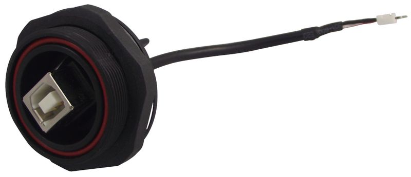 Bulgin Limited (PX0849/B) Computer Cable, Receptacle, USB 2.0B Socket