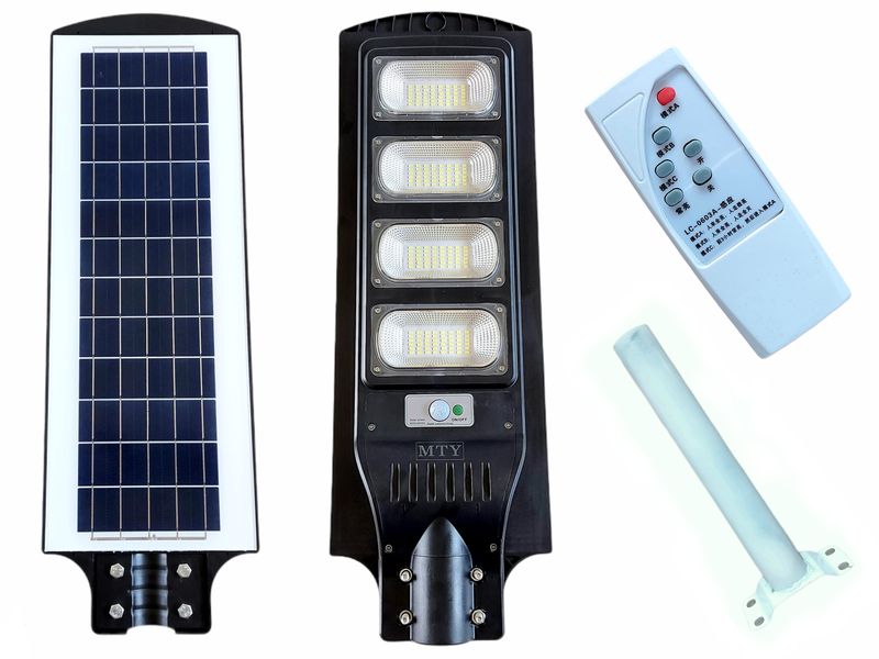 Classic Outdoor 120W Solar Street Light with Remote