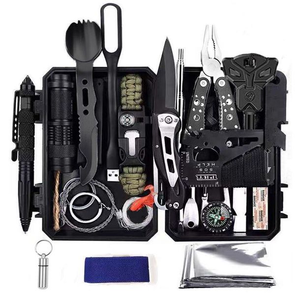 36-in-1 Outdoor Survival Set Camping Essentials Tool Kit CY-76