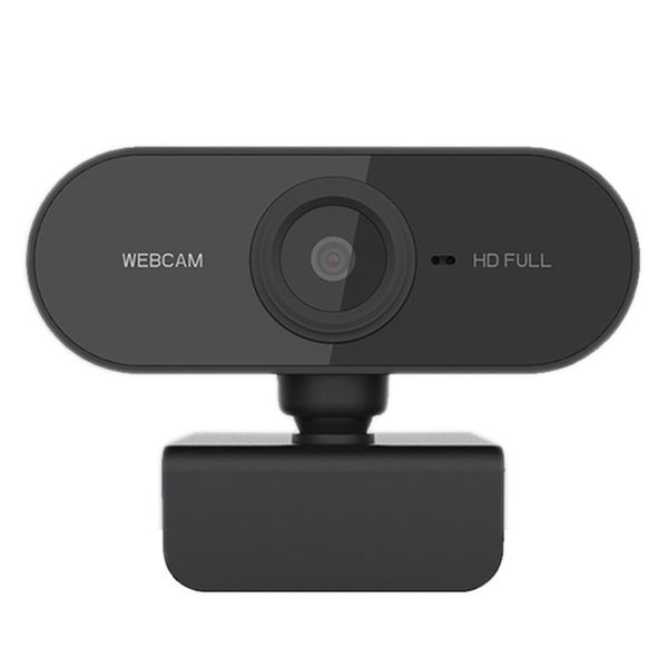 Webcam with Built-in Microphone - USB (1080P Full HD)