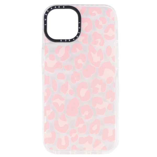 Stylish Pink Leopard Print Cover Compatible with iPhone 12 Pro