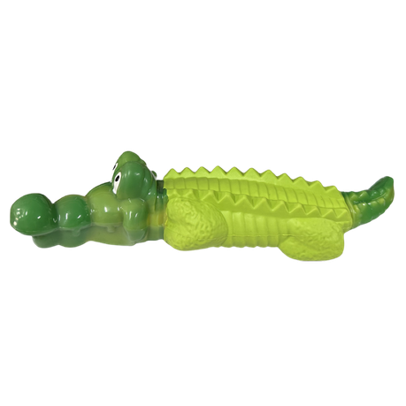 A-PET Crocodile Chew Toy - Large to XL Dogs - Aggressive Chewers - Rubber Image