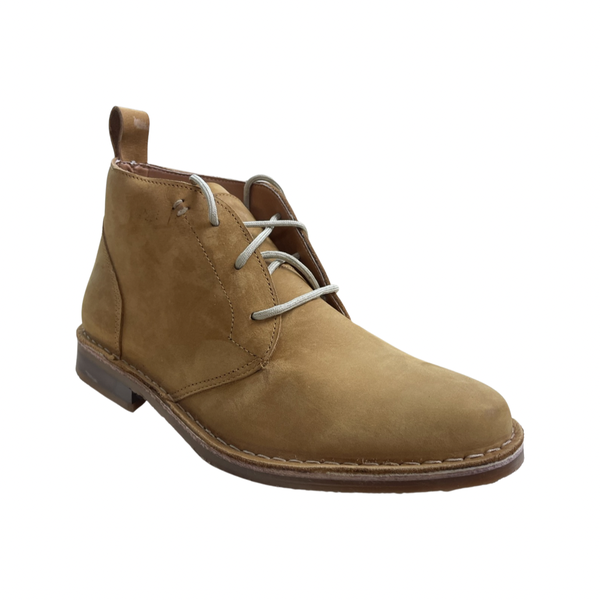 Men’s Leather Ankle Boots Lace Up Style