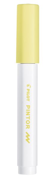 Pilot SW-PT Fine Point Pintor Paint Marker - Box of 6 - Pastel Yellow