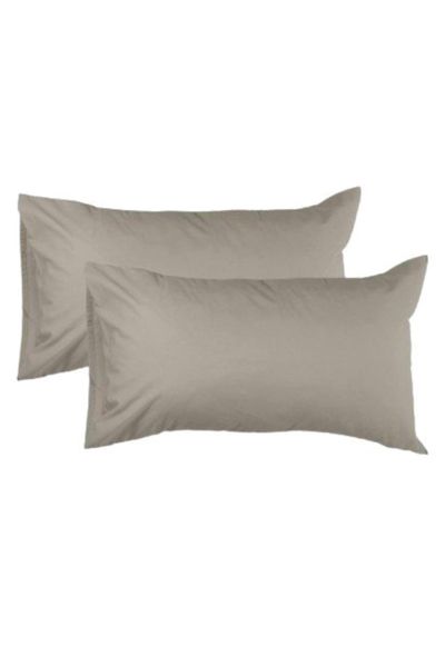 2 Pack Polycoton Standard Pillow case