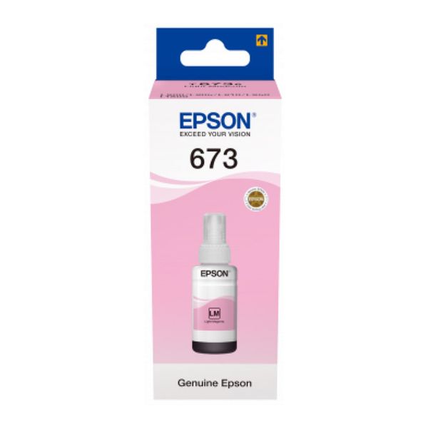 Epson ink bottle T6736 Light Magenta