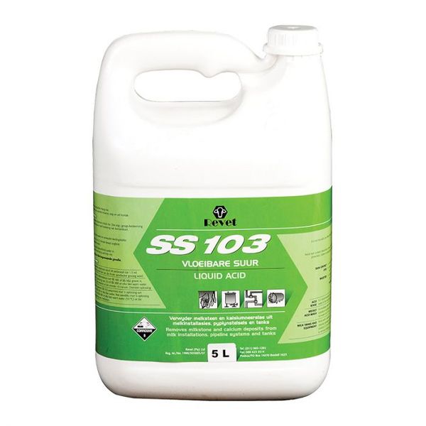 Revet - Acid Liquid Ss103 5L - 2 Pack