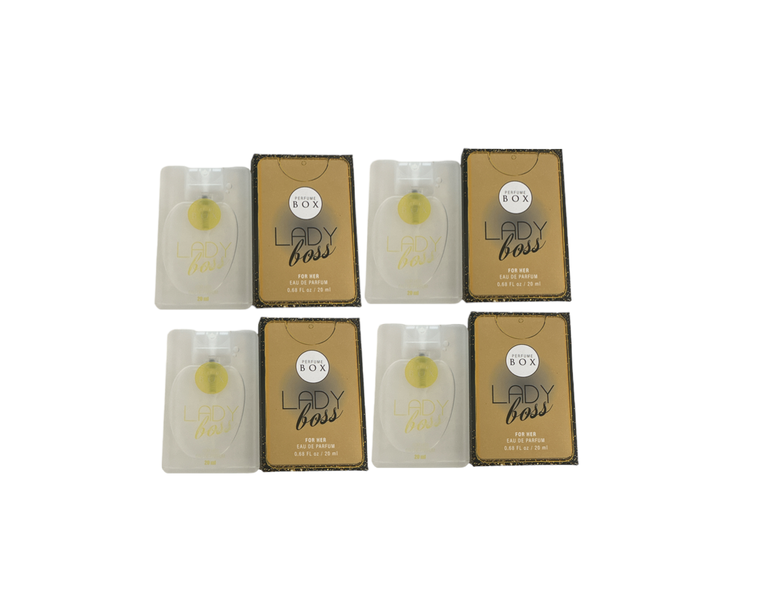 Perfume Box Lady Boss For Her Perfume Pocket Size set of 4s
