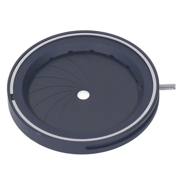 Diaphragm compatible with optical accessories