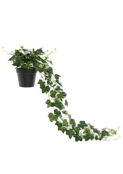 Realistic Fabric English Ivy Vine Artificial Potted Plant Home Decoration