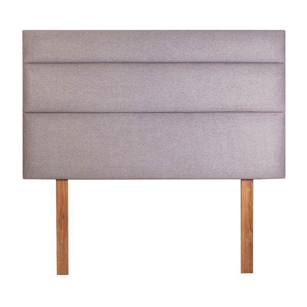 StrohBerry - Michigan Linen Headboard - Light Grey