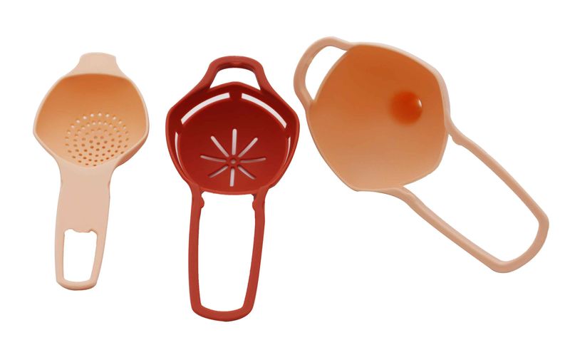 3 Pieces Funnel Strainer Set