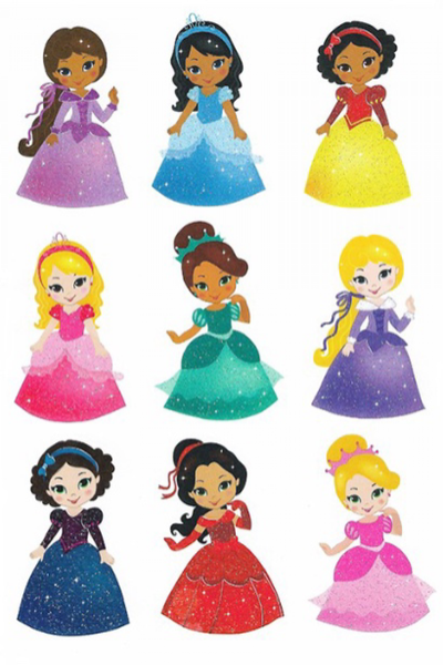 Tattoo Kids - Disney Princesses