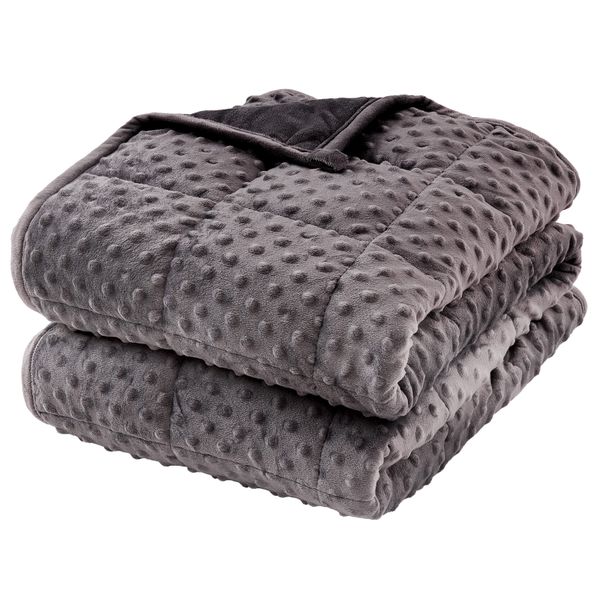 Chenshia 2.3KG Double-sided Weighted Blanket for Kids 100x150cm