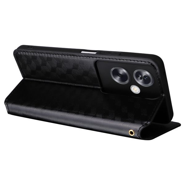 Flip Cover Compatible With Oppo A2 Shockproof Leather Cover