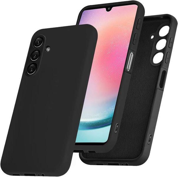 Tisko Silicone Protective Cover Compatible with Samsung Galaxy A35 (Black)