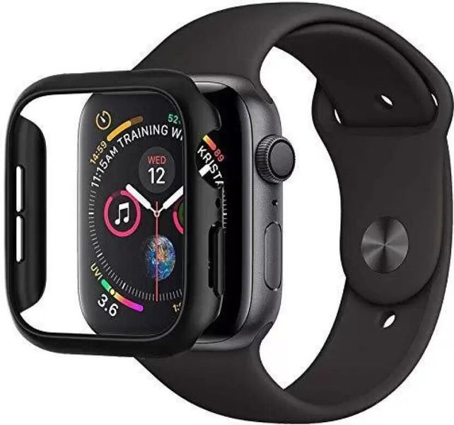 40MM Full Protector Case &amp; Silicone Band Strap For Apple Series 4 to 6