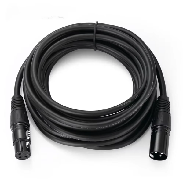 IPSTYLE 3Pin XLR Cable Male to Female Sound Cannon Microphone Cable 2M