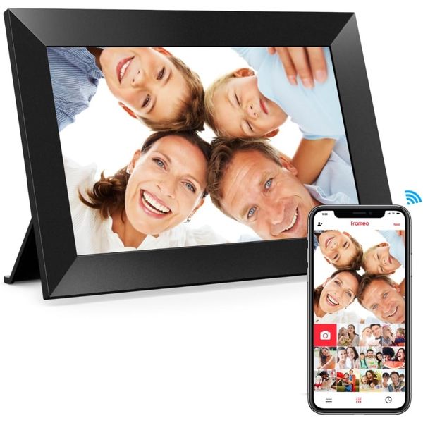 10.1 Inch WiFi Digital Picture Frame 16GB Memory-black