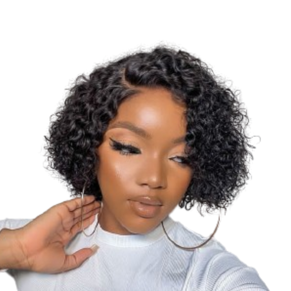 Short Brazilan Hair Wig With Lace Closure.
