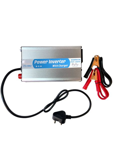 12V 600W Pure Sine Wave Inverter with charger-MRUL