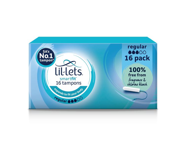 Lil-Lets Tampons Smartfit Regular Non Applicator 16's