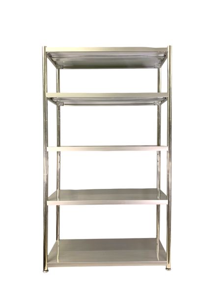 5-Tier Heavy-Duty Storage Shelf Unit - Adjustable Multi-Purpose Shelving