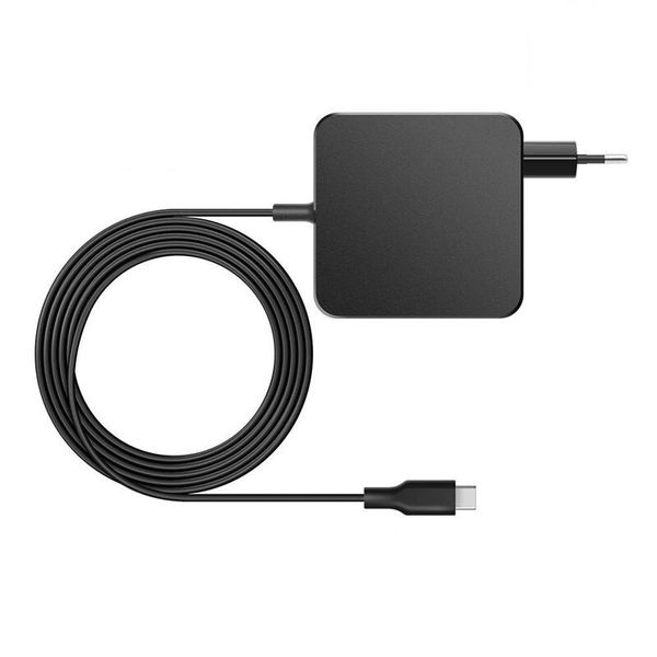 65W USB-C Laptop Charger Fast Power Adapter for Laptops &amp; Smartphones