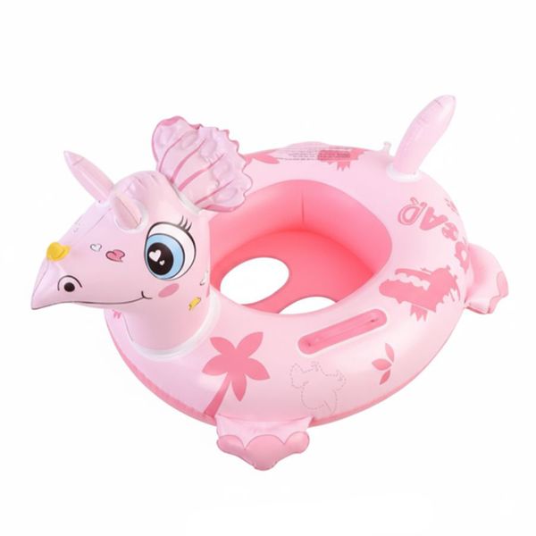 Inflatable Pink Dinosaur Baby Pool/Water Float - Fun and Safe Water Toy