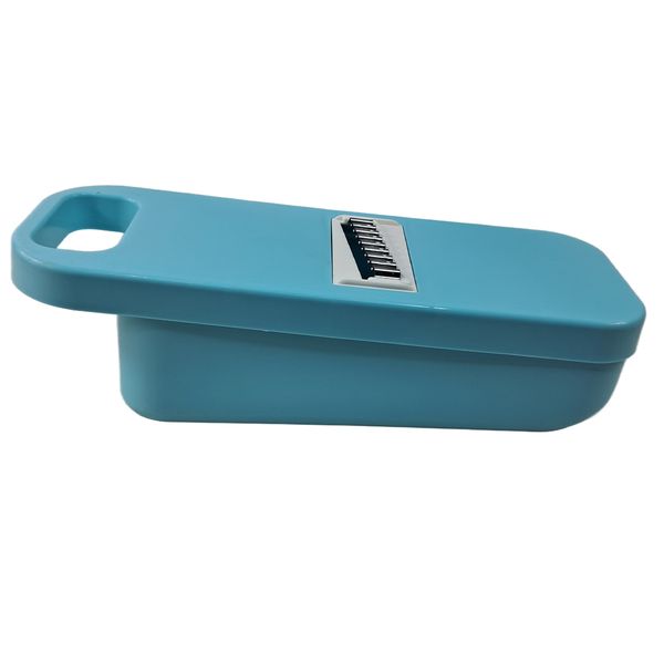 Multi-Functional Grater with Wash Basin &amp; 5 Interchangeable Blades