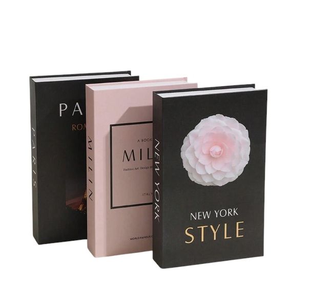 Decorative Faux Display Books for Home Office Decor