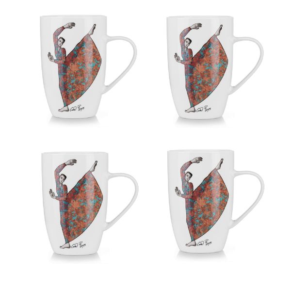 Carrol Boyes Mug Set of 4 - Uplifting