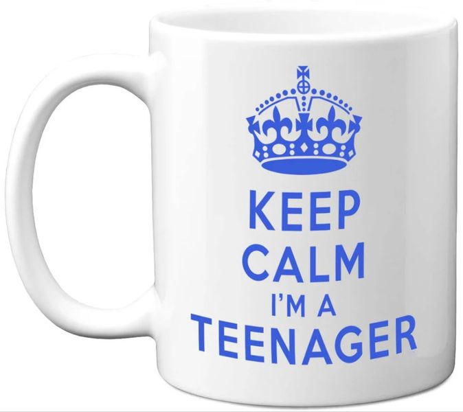 I Can't Keep Calm I'm A Teenager Boy 13th Birthday Gift Coffee Mug