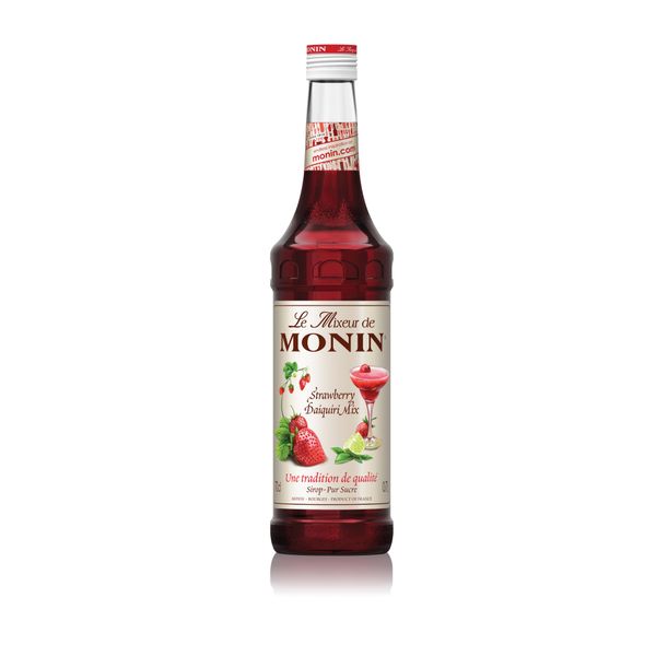 MONIN Premium Strawberry Daiquiri Mix Syrup 1lt- A Taste of Summer