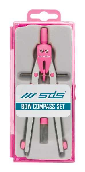 SDS Bow Compass Set - Pink