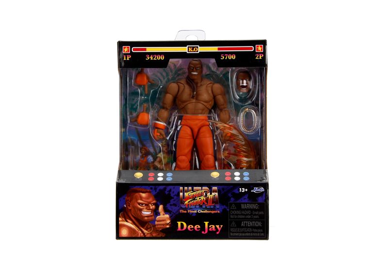 Jada Streetfighter II Dee Jay Figure 15cm