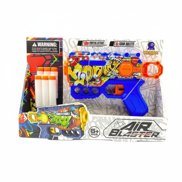WeiJiax Kids Air Blaster Toy Gun for Outdoor Play