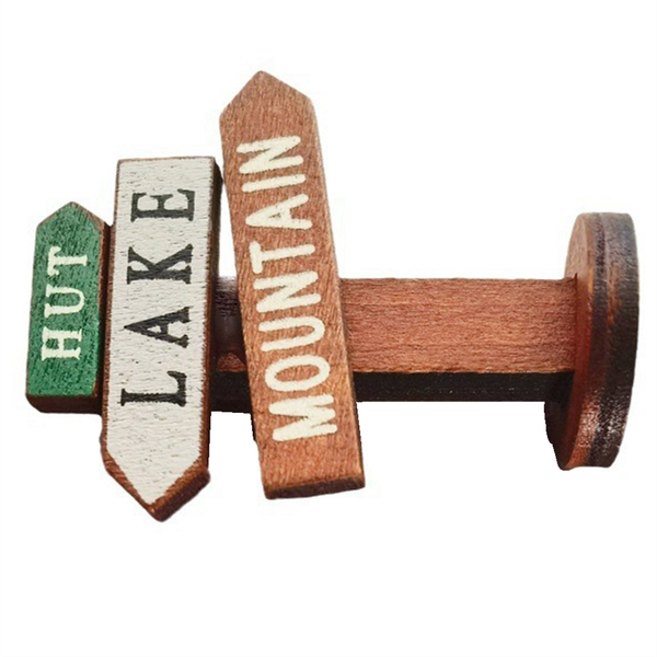 Road Sign Crafts Garden Decorations Gardening Decorations