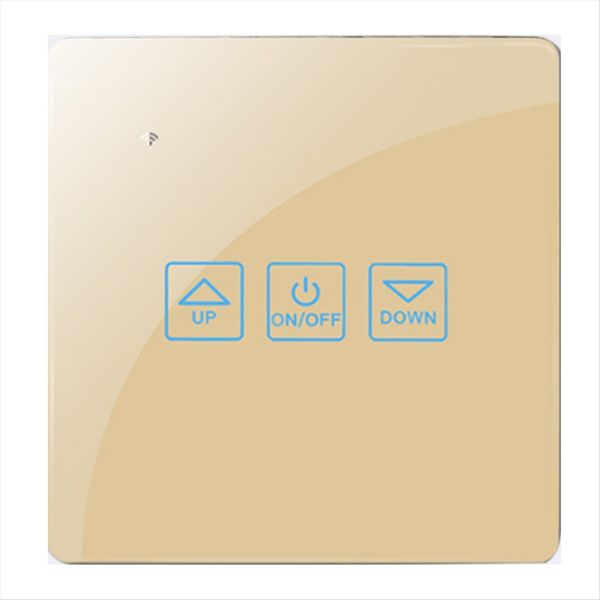 Fan Speed Control Touch Switch Wifi Smart Deluxe Crystal Panel(B)